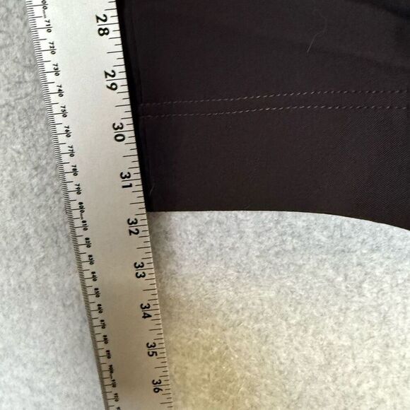 Vintage St. John Sport Women's Size 6 Brown Wide Flare Leg Dress Pants Trousers - Picture 6 of 12